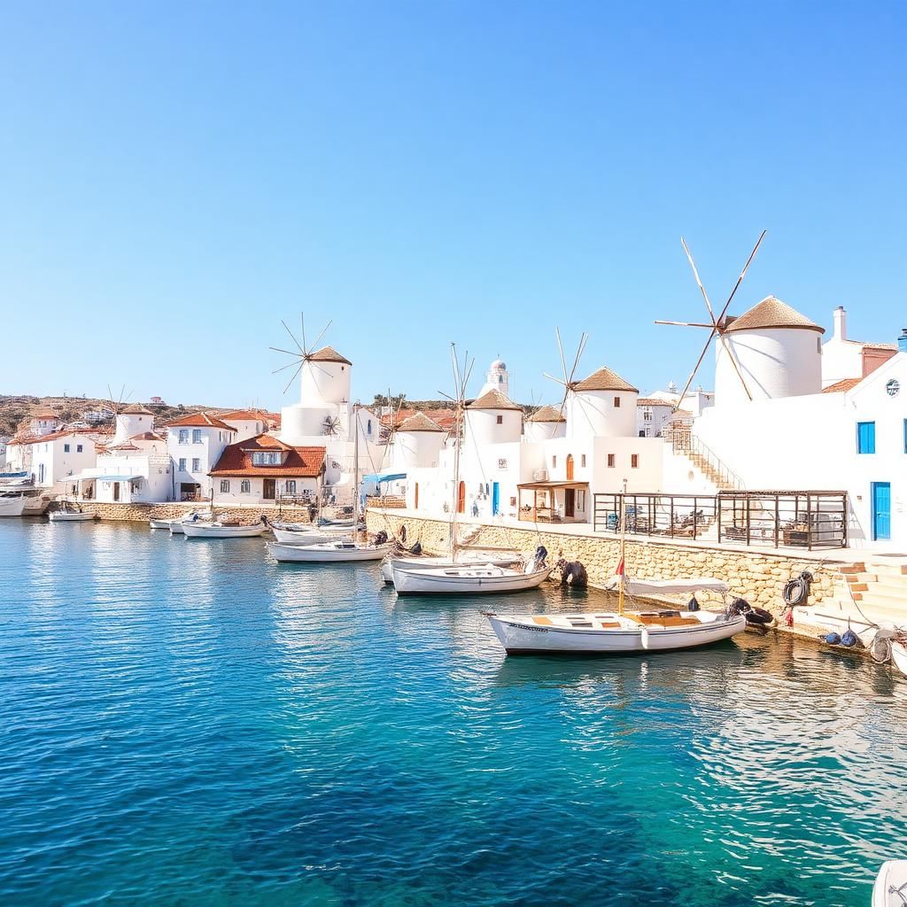 Mykonos — ponto turístico do roteiro da Mais Viagens Chapecó