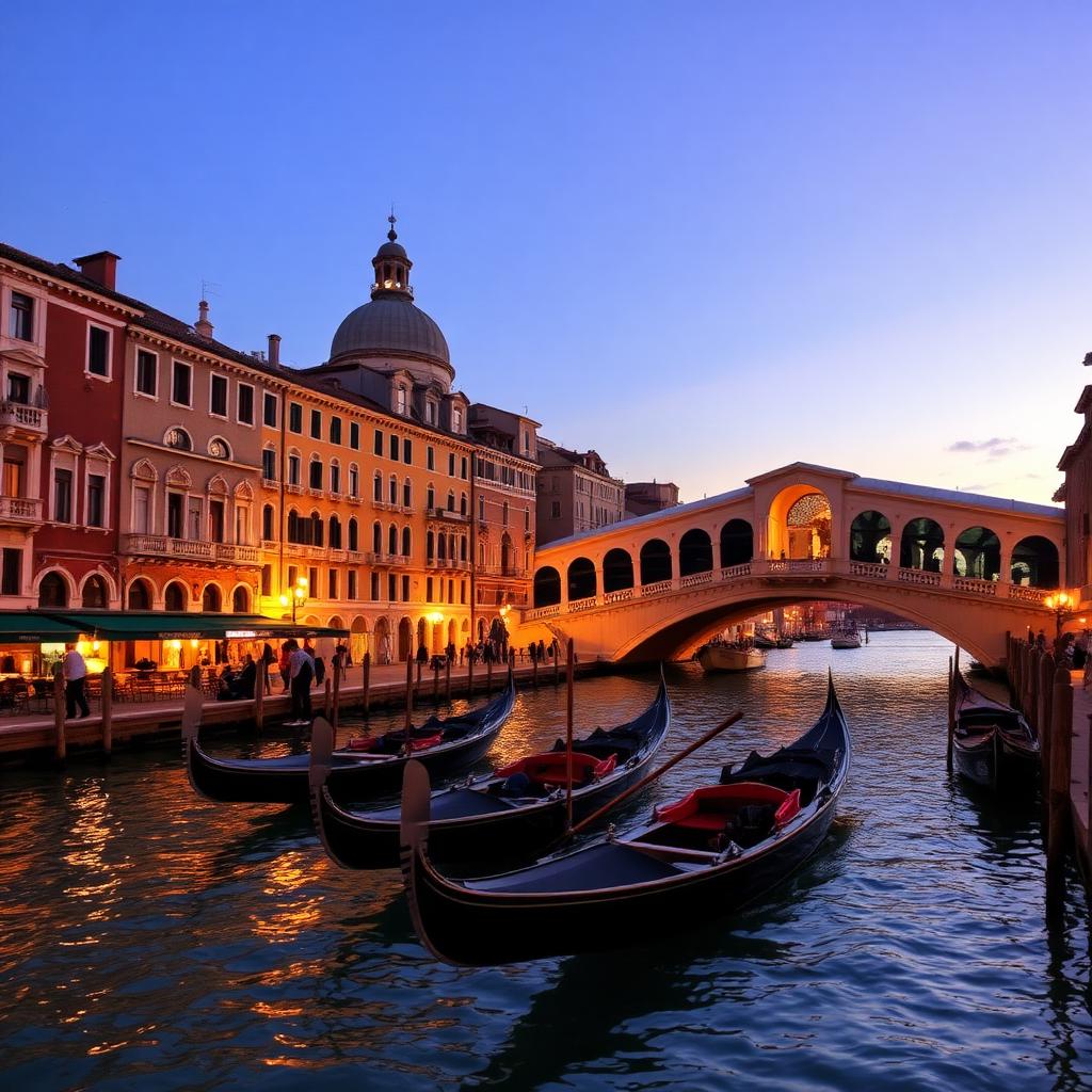 Veneza — ponto turístico do roteiro da Mais Viagens Chapecó