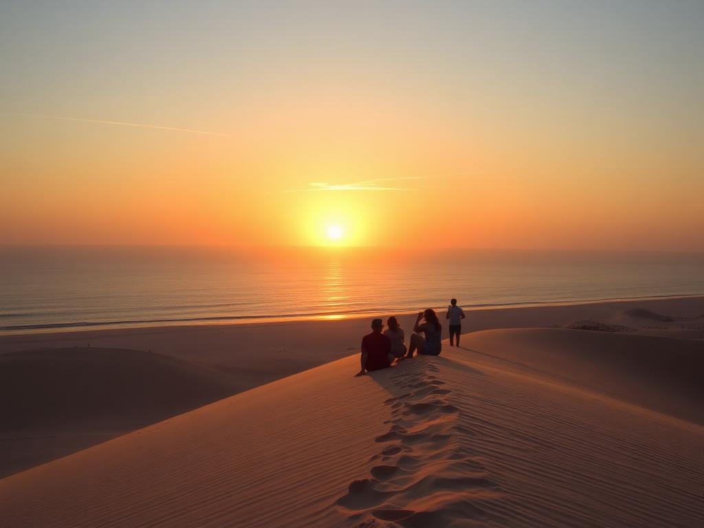Duna do Pôr do Sol — ponto turístico do roteiro da Mais Viagens Chapecó