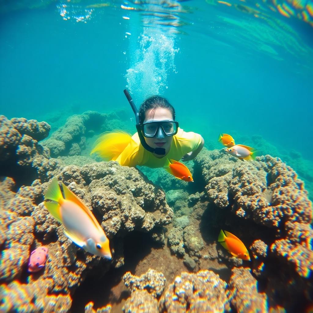 Mergulho — ponto turístico do roteiro da Mais Viagens Chapecó