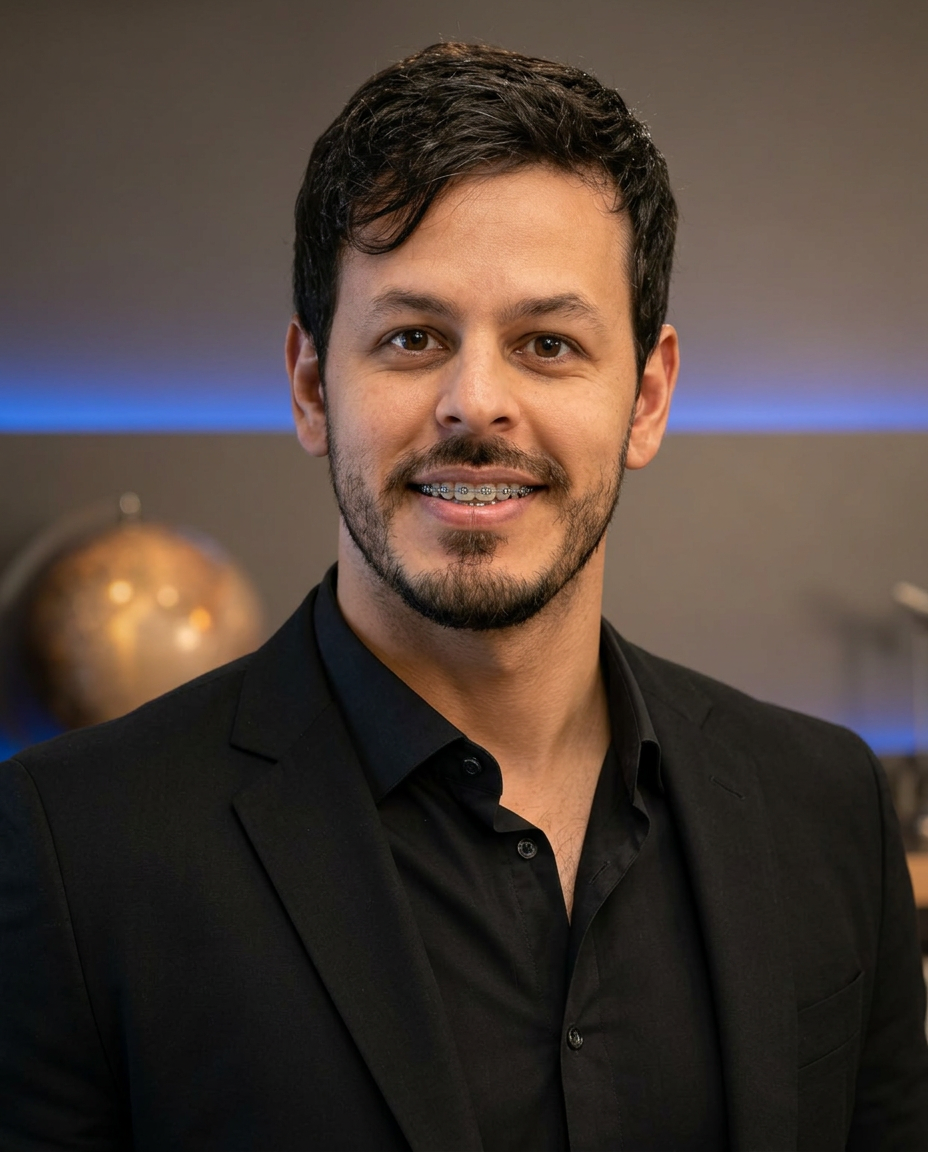 Retrato de Welton Moreschi, Diretor Comercial da Mais Viagens Chapecó